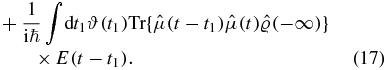 Equation (17)