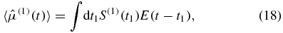Equation (18)
