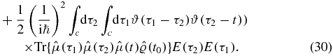 Equation (30)