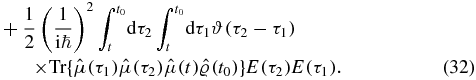 Equation (32)