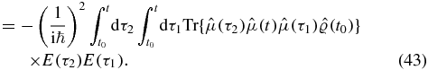 Equation (43)