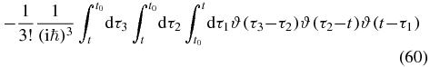 Equation (60)