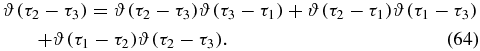 Equation (64)