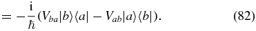Equation (82)