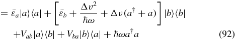 Equation (92)