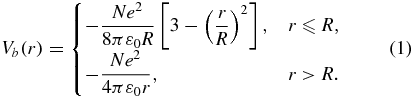 Equation (1)