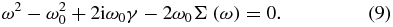 Equation (9)