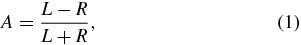 Equation (1)