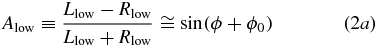 Equation (2a)