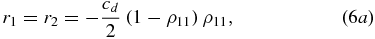 Equation (6a)