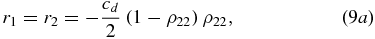 Equation (9a)