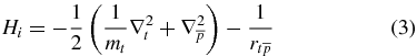 Equation (3)