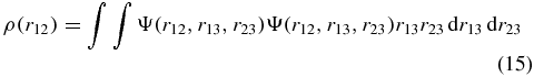 Equation (15)