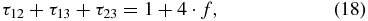Equation (18)
