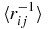$\langle r^{-1}_{ij} \rangle$