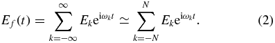 Equation (2)
