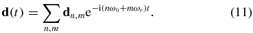 Equation (11)