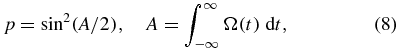 Equation (8)