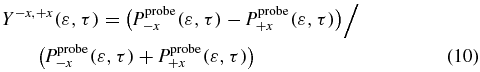 Equation (10)