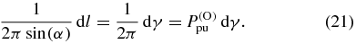 Equation (21)