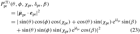 Equation (23)