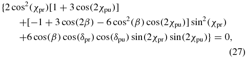 Equation (27)