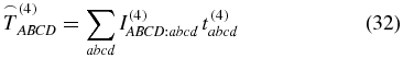 Equation (32)