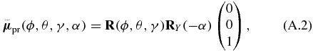 Equation (A.2)