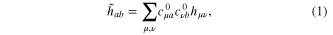 Equation (1)