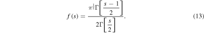 Equation (13)