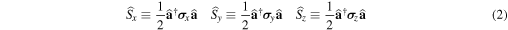 Equation (2)