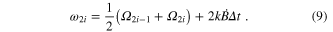 Equation (9)