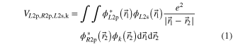 Equation (1)