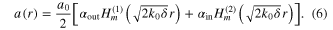 Equation (6)