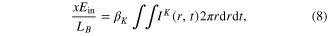Equation (8)