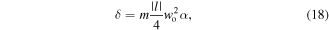 Equation (18)