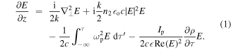 Equation (1)