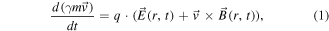 Equation (1)