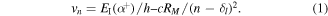 Equation (1)