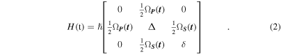 Equation (2)