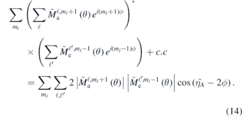 Equation (14)