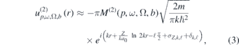 Equation (3)
