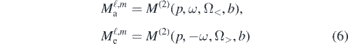 Equation (6)