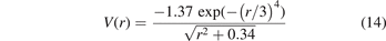 Equation (14)