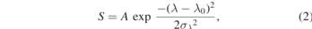 Equation (2)