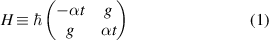Equation (1)