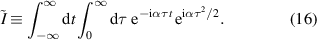 Equation (16)