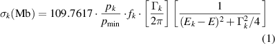 Equation (1)