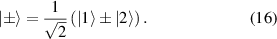 Equation (16)