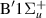 $\text{B}^{^{\prime}} {1}\Sigma^{+}_{u}$